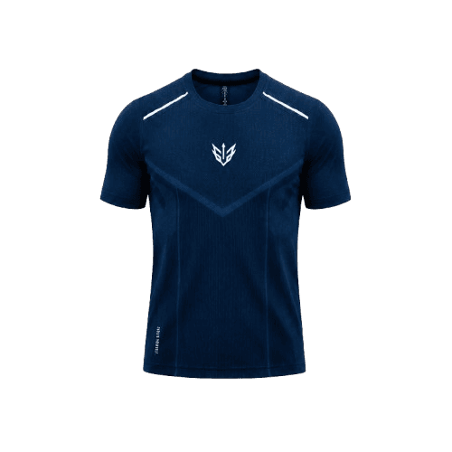 Series 01 Apex Performance Tee Cobalt front